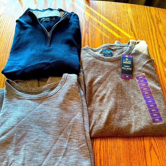 Men’s 2XL long sleeve bundle. New, with and without tags. - Picture 1 of 4